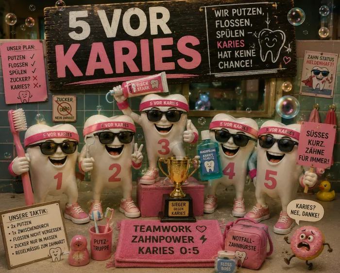 5 vor Karies